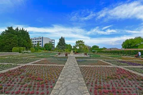 Palace in Balchik Stock Photos