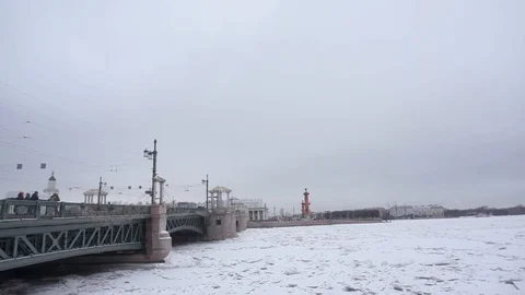 The Palace bridge Video stock 101281560