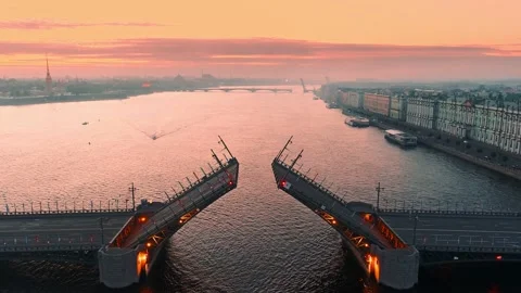 Palace bridge 库存影片 168168716