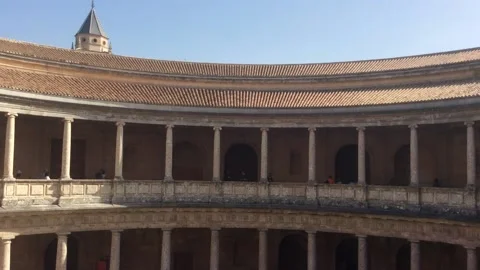 Palace of Charles V Stock Footage 202321482
