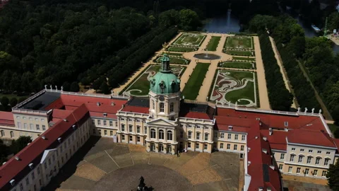 Palace Charlottenburg 스톡 동영상 200211325
