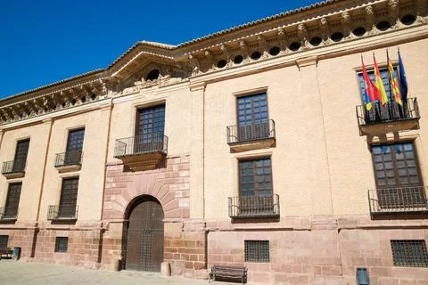 Palace of the Counts of Argillo Stock Photos