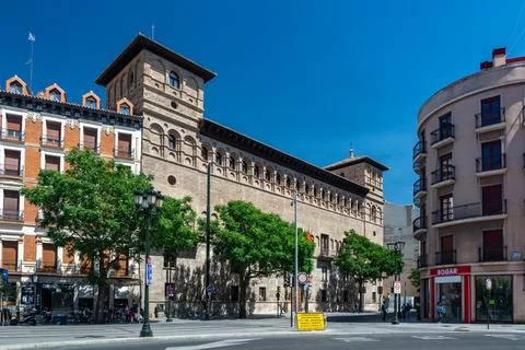 Palace of the Counts of Morata Stock Photos