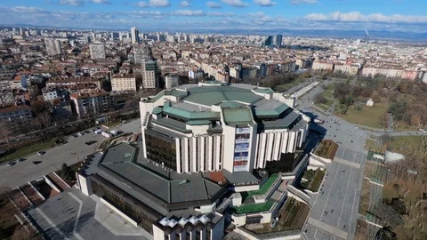 Palace of Culture Stock Footage 100629631