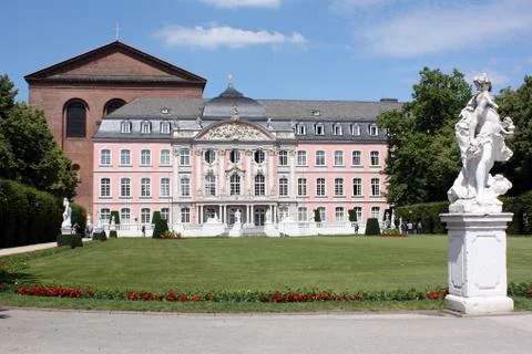 The palace of the Elector Stock Photos