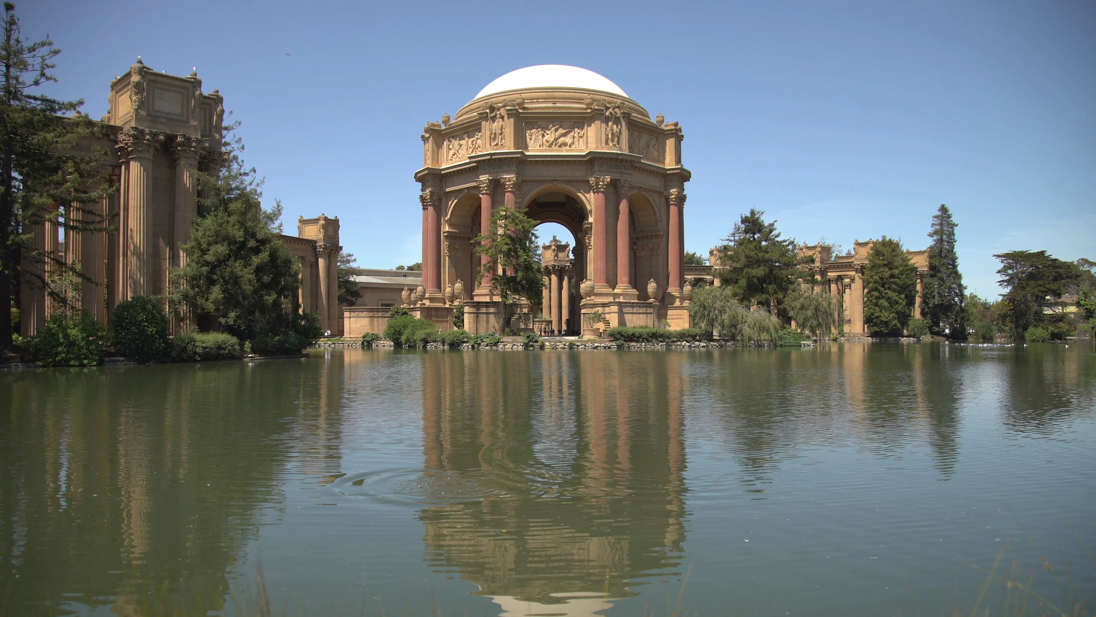 Palace Of Fine Arts Stock Footage Royalty Free Stock Videos Pond5