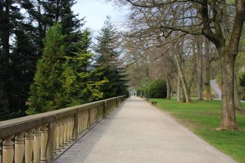 Palace Garden Path Stock Photos
