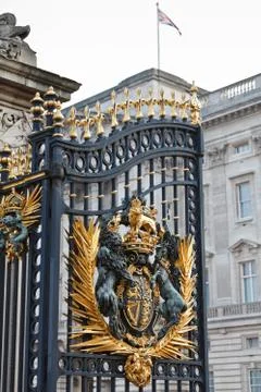 Palace gate Stock Photos