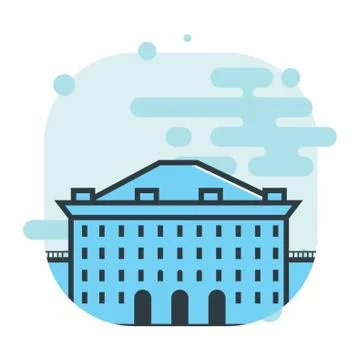 Palace Ilustración de archivo