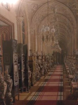 Palace interior Stock Illustration