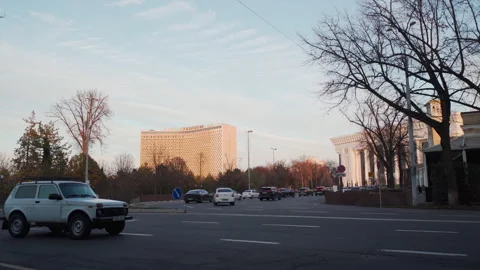 Palace of International Forums on Amir Timur Square Tashkent Uzbekistan Stock Footage 327299107