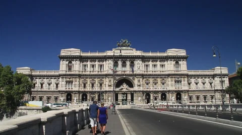 Palace of Justice Stock Footage 39250731