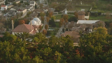 Palace of the khan Stock Footage 122774671