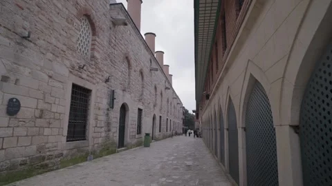 Palace Kitchen of Topkapi Palace, Istanbul Istanbul, Turkey Stock Footage 261505348