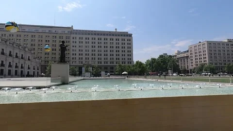 The Palace of La Moneda Stock Footage 261074944