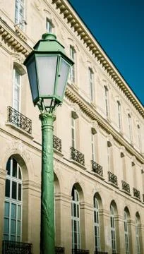 Palace lamppost Stock Photos