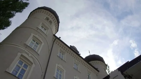 Palace in Lienz city, Austria Stock Footage 79659086
