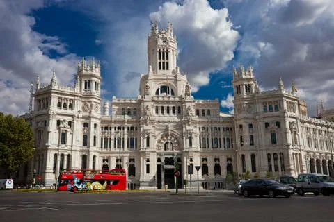 Palace in Madrid Stock Photos