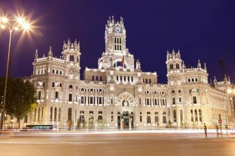 Palace in Madrid Stock Photos