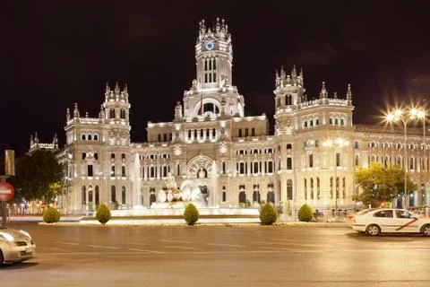 Palace in Madrid Stock Photos