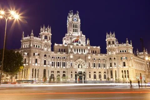 Palace in Madrid Foto stock