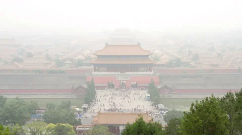 Palace museum at daytime 4K Stock Footage 40449334