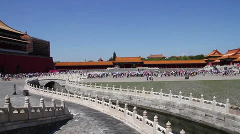 Palace museum at daytime HD Stock Footage 40452181