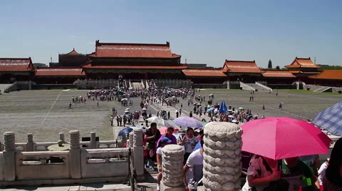 Palace museum at daytime HD Видео 40452564