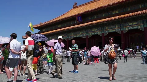 Palace museum at daytime HD Видео 40452691