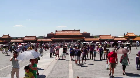 Palace museum at daytime HD Видео 40452750