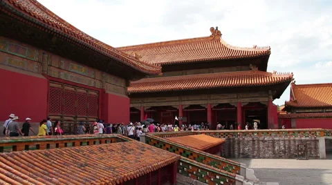 Palace museum at daytime HD Видео 40455130