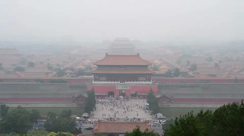Palace museum at daytime HD. Stock-Footage 40476493