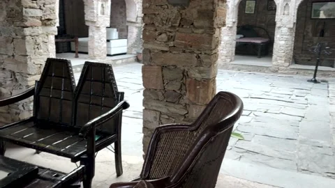 Palace old architecture Video stock 231992178