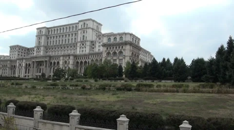 Palace of the Parliament 스톡 동영상 30591923