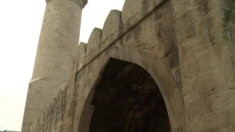 Palace of the Shirvanshahs Stock Footage 82078677