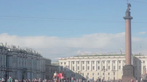 Palace Square 스톡 동영상 53023473