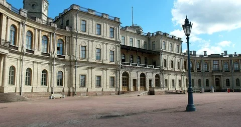 Palace square Stock Footage 97054185