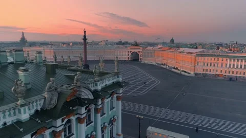 Palace Square Stock Footage 168168720