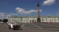 The palace square in st. Petersburg. 4K. 4k or 4k+ Resolution