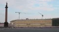 The palace square in st. Petersburg HD Footage