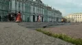 The palace square in st. Petersburg HD Footage
