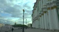 The palace square in st. Petersburg.4K. 4k or 4k+ Resolution