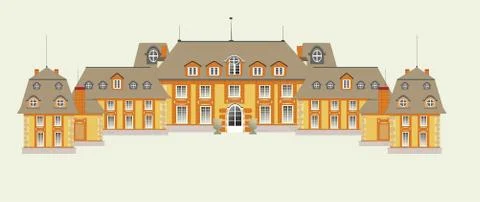 Palace, vector Stock Illustration