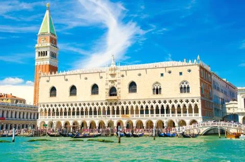 Palace in Venice Stock Photos