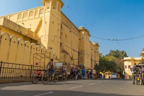 Palace wall Stock Photos