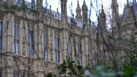 Palace Of Westminster 1 Video stock 265154427