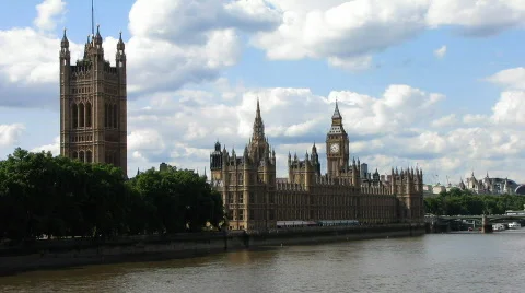 Palace of Westminster Stock Footage 623702