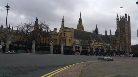Palace of Westminster Stock Footage 58022235