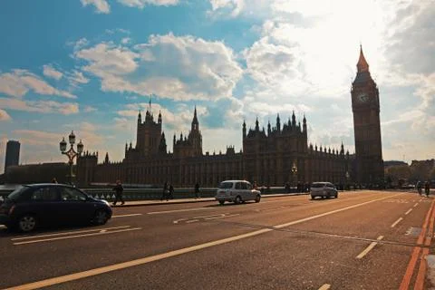 Palace of Westminster Foto stock