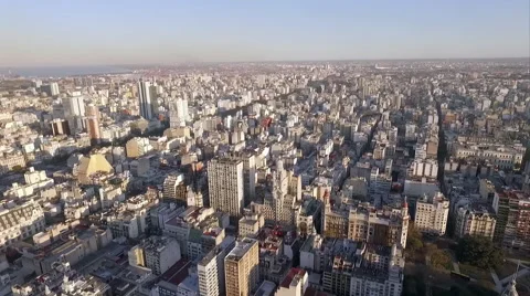Palacio Barolo at the center of sprawling Buenos Aires, Argentina Video stock 63306312